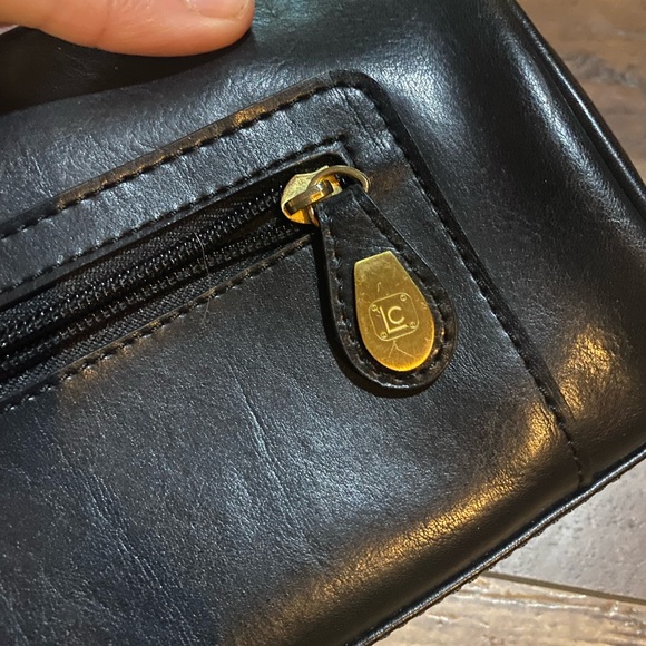 Vintage Liz Claiborne Black Shoulder Bag - Picture 2 of 9